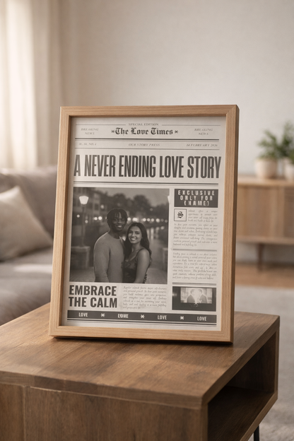 The Love Times – A Valentine’s Day Newspaper