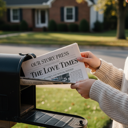 The Love Times – A Valentine’s Day Newspaper
